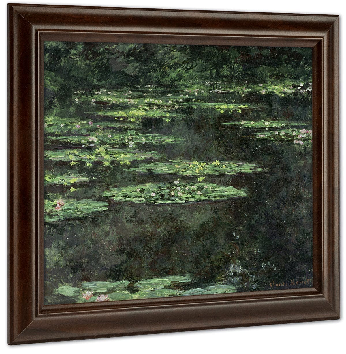 Waterlilies By Claude Monet Fine Art Print