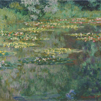 Waterlilies Or The Water Lily Pond (Nympheas) By Claude Monet Fine Art Print