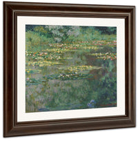 Waterlilies Or The Water Lily Pond (Nympheas) By Claude Monet Fine Art Print