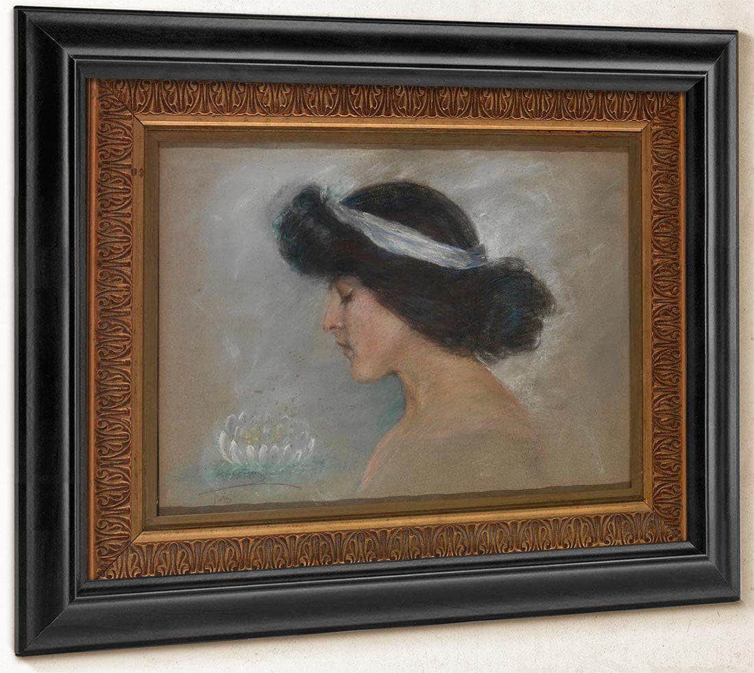 Waterlily By Alice Pike Barney Fine Art Print