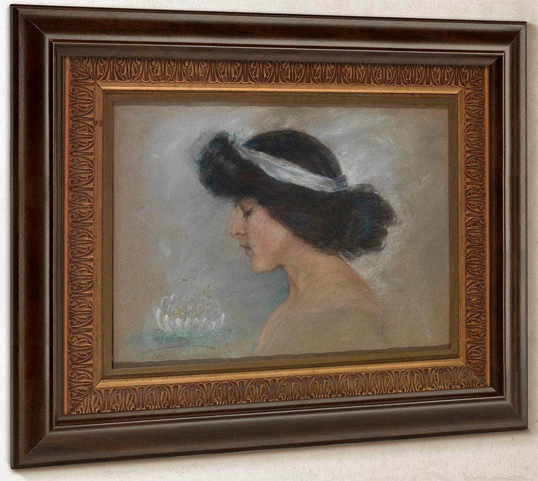 Waterlily By Alice Pike Barney Fine Art Print