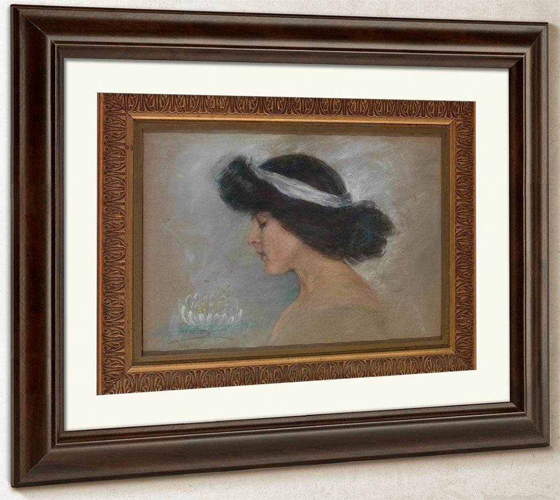 Waterlily By Alice Pike Barney Fine Art Print