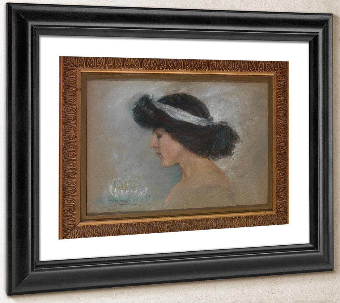 Waterlily By Alice Pike Barney Fine Art Print