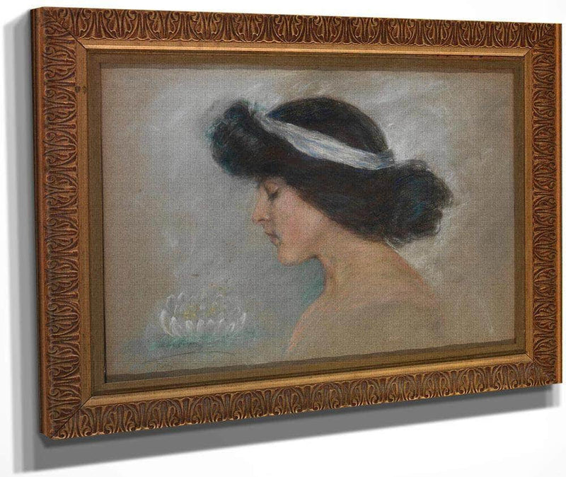 Waterlily By Alice Pike Barney Fine Art Print