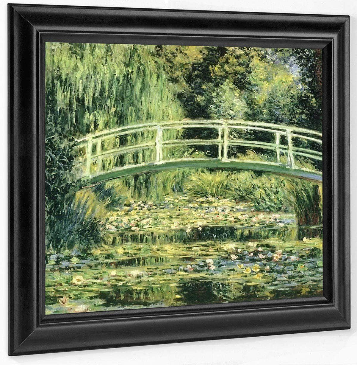 Waterlily Pond By Claude Monet Fine Art Print