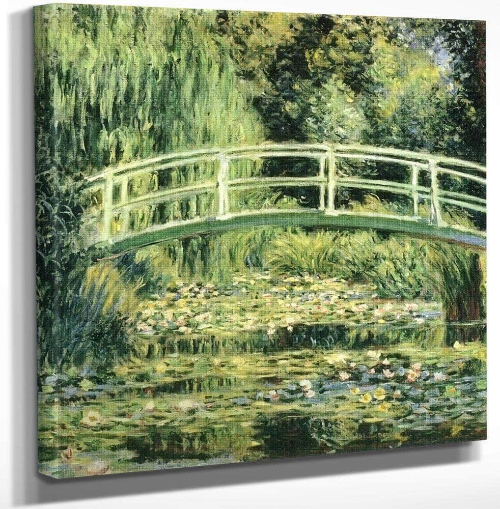 Waterlily Pond By Claude Monet Fine Art Print