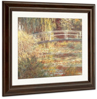 Waterlily Pond Symphony In Pink By Claude Monet Fine Art Print