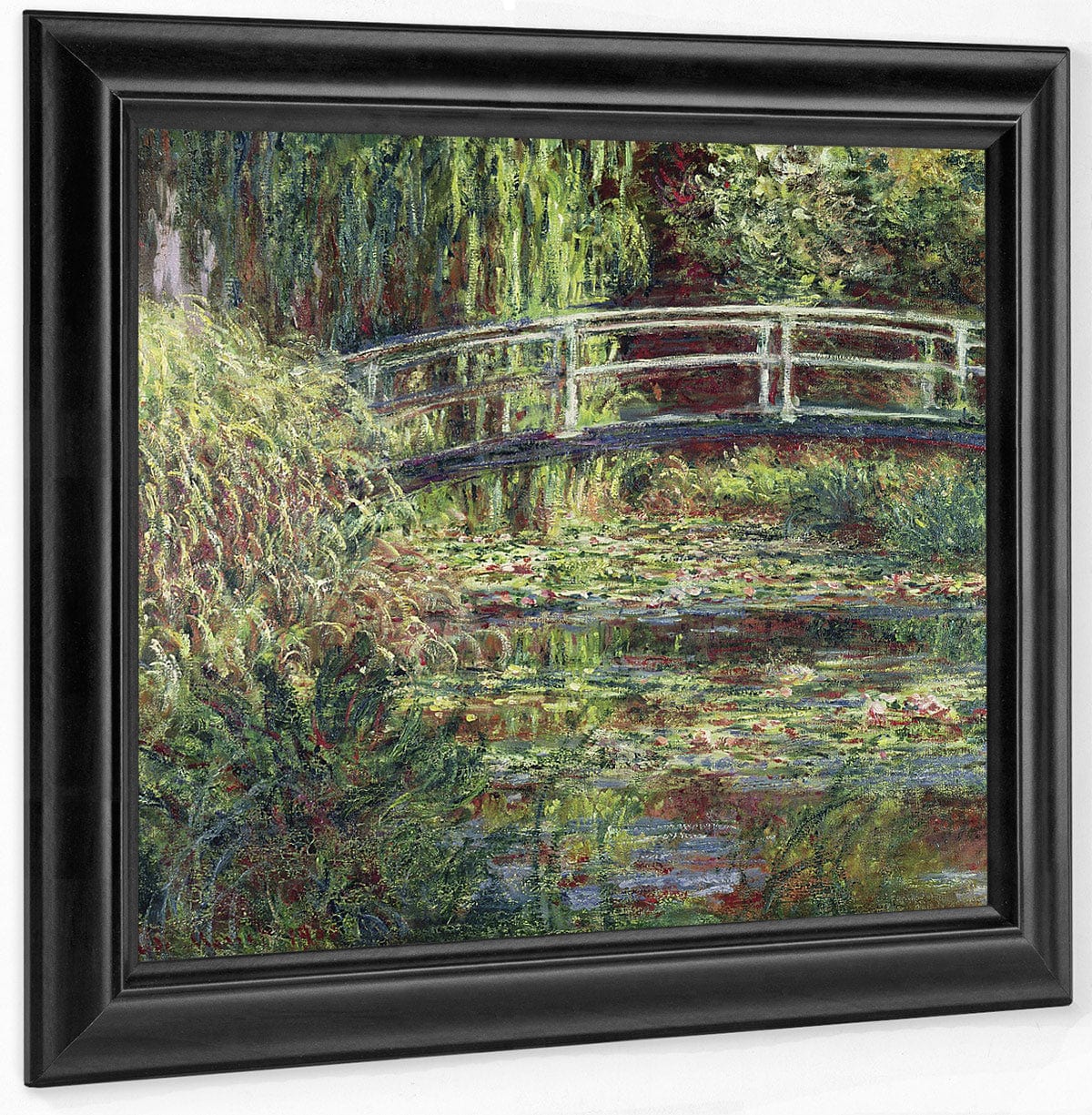 Waterlily Pondpink Harmony By Claude Monet Fine Art Print