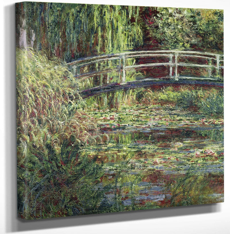 Waterlily Pondpink Harmony By Claude Monet Fine Art Print