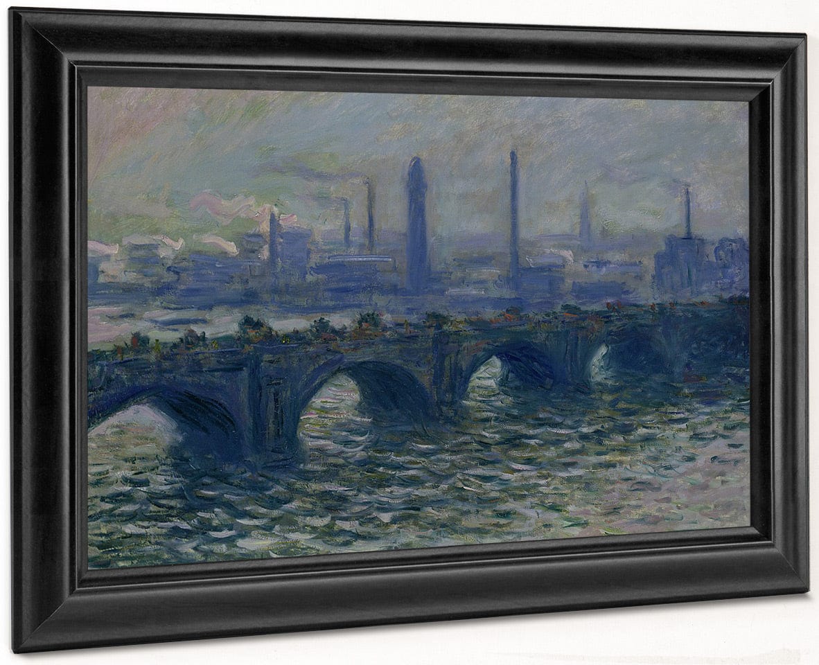 Waterloo Bridge 1 By Claude Monet Fine Art Print