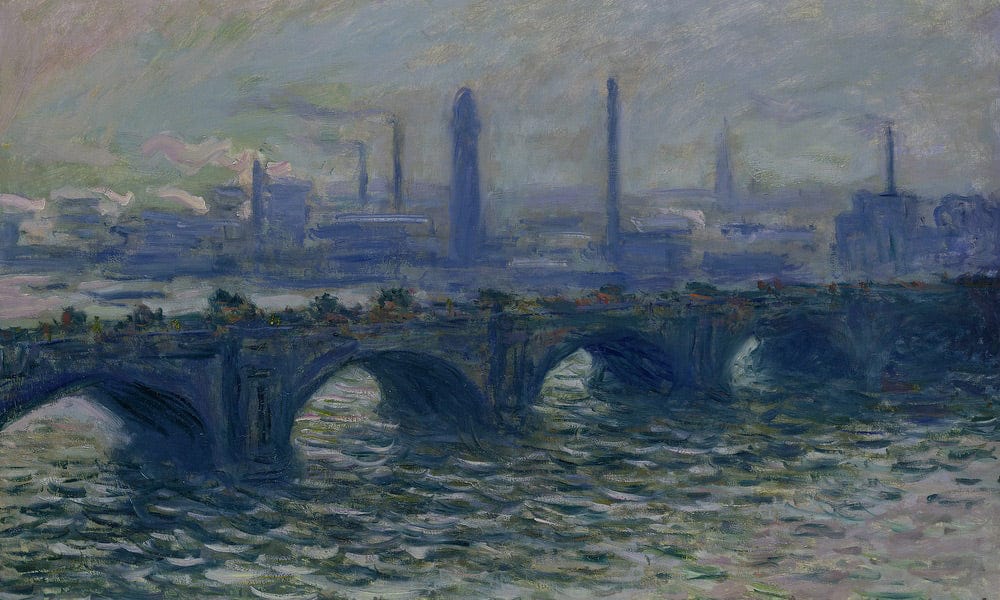 Waterloo Bridge 1 By Claude Monet Fine Art Print