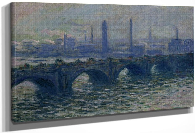 Waterloo Bridge 1 By Claude Monet Fine Art Print