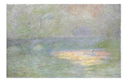 Waterloo Bridge By Claude Monet Fine Art Print Fine Art Print