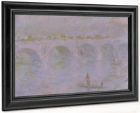 Waterloo Bridge In London By Claude Monet Fine Art Print