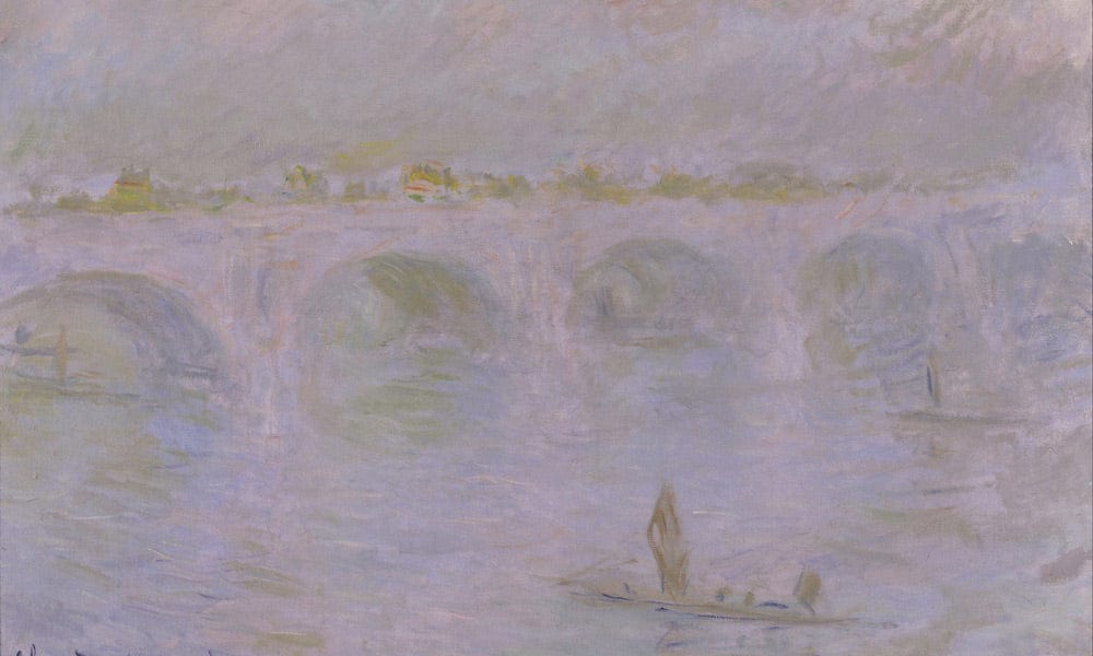 Waterloo Bridge In London By Claude Monet Fine Art Print