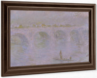 Waterloo Bridge In London By Claude Monet Fine Art Print