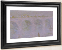 Waterloo Bridge In London By Claude Monet Fine Art Print