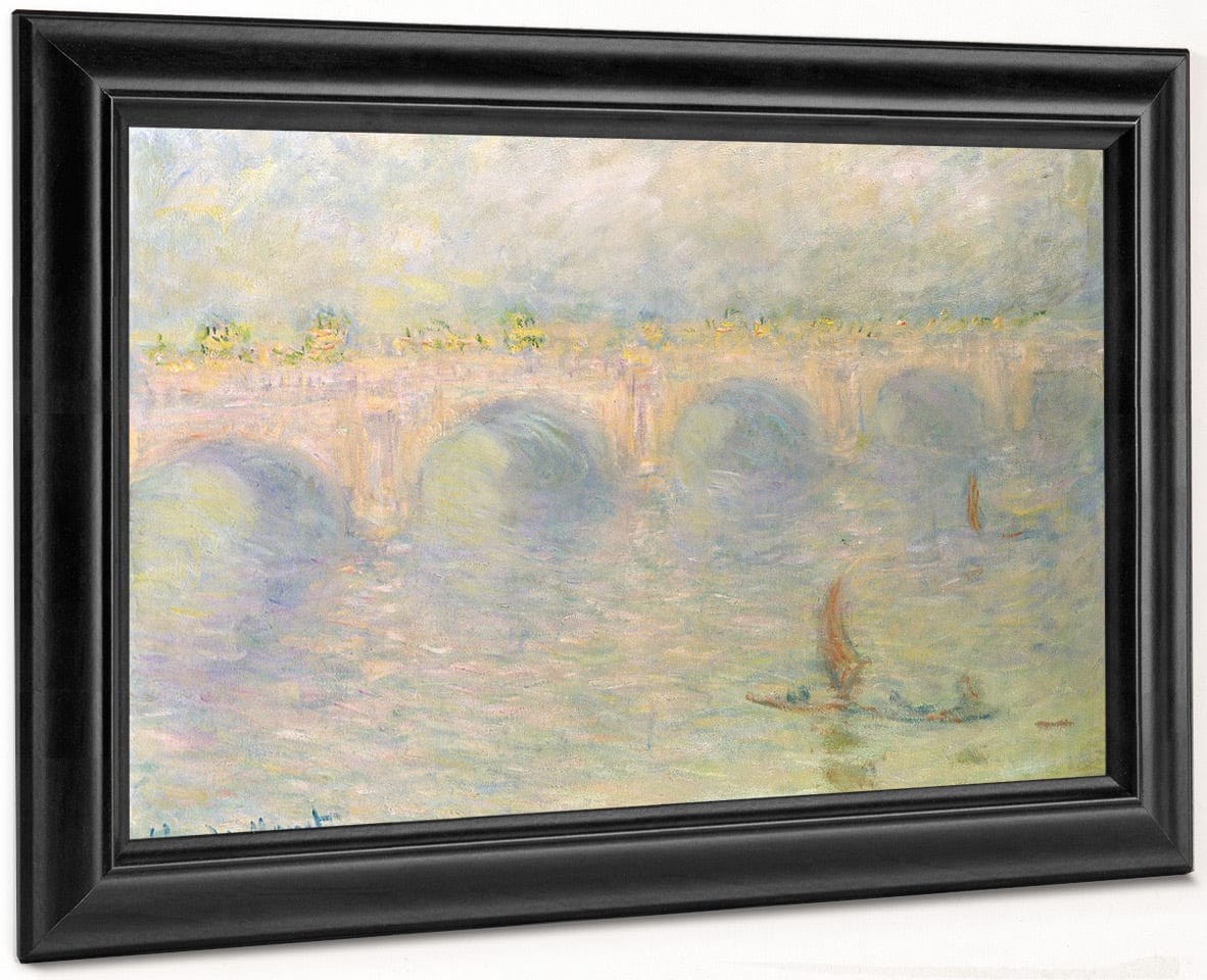 Waterloo Bridge (Light Effects) By Claude Monet Fine Art Print