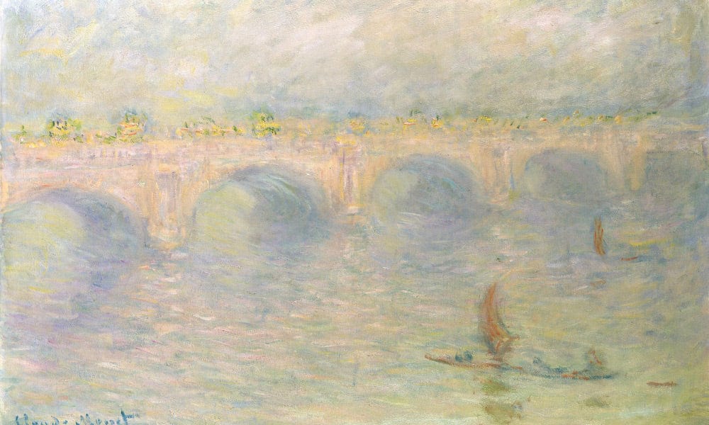 Waterloo Bridge (Light Effects) By Claude Monet Fine Art Print