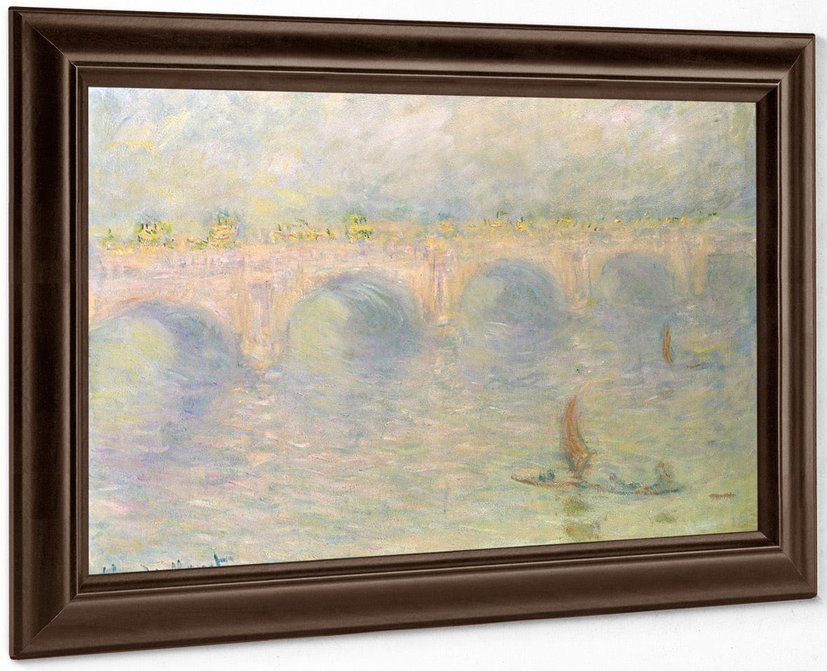 Waterloo Bridge (Light Effects) By Claude Monet Fine Art Print