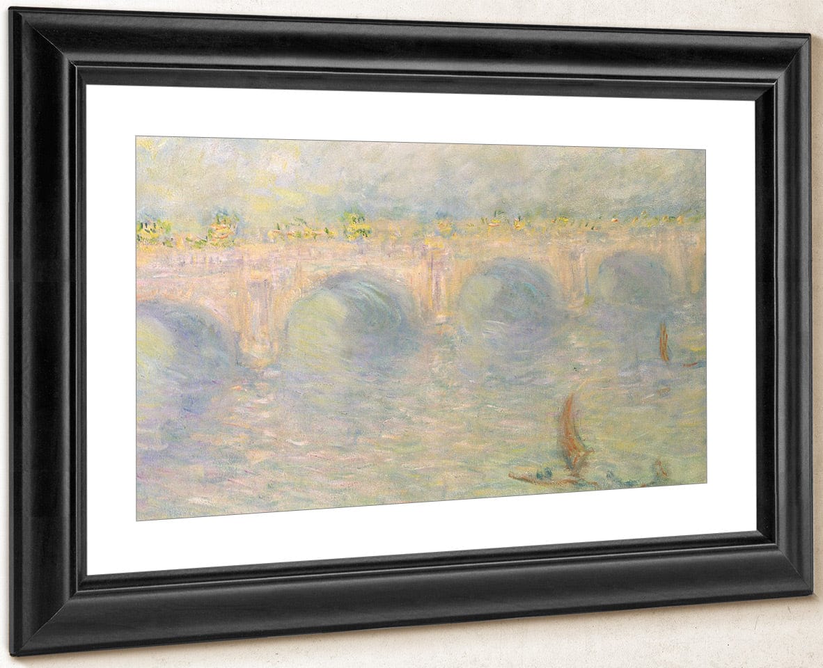Waterloo Bridge (Light Effects) By Claude Monet Fine Art Print
