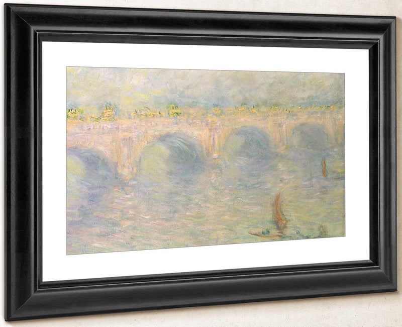Waterloo Bridge (Light Effects) By Claude Monet Fine Art Print