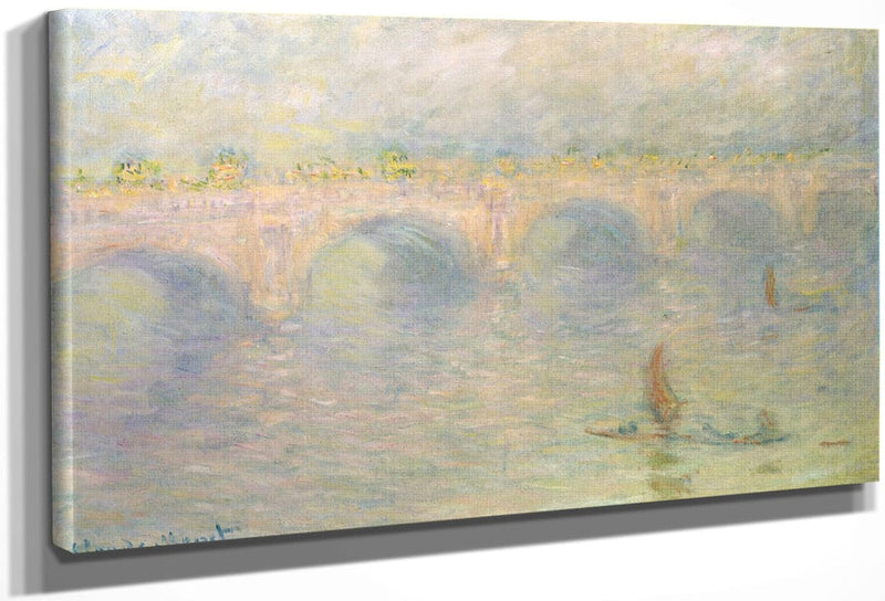 Waterloo Bridge (Light Effects) By Claude Monet Fine Art Print