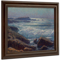 Waves On The California Coast By Edgar Payne Fine Art Print