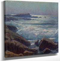 Waves On The California Coast By Edgar Payne Fine Art Print