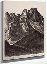 Waxenstein By Marsden Hartley Fine Art Print