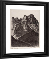 Waxenstein By Marsden Hartley Fine Art Print