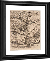 Wayside Inn Oaks In Spring By Childe Hassam Fine Art Print