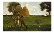 Weaning The Calf By Winslow Homer Fine Art Print Fine Art Print