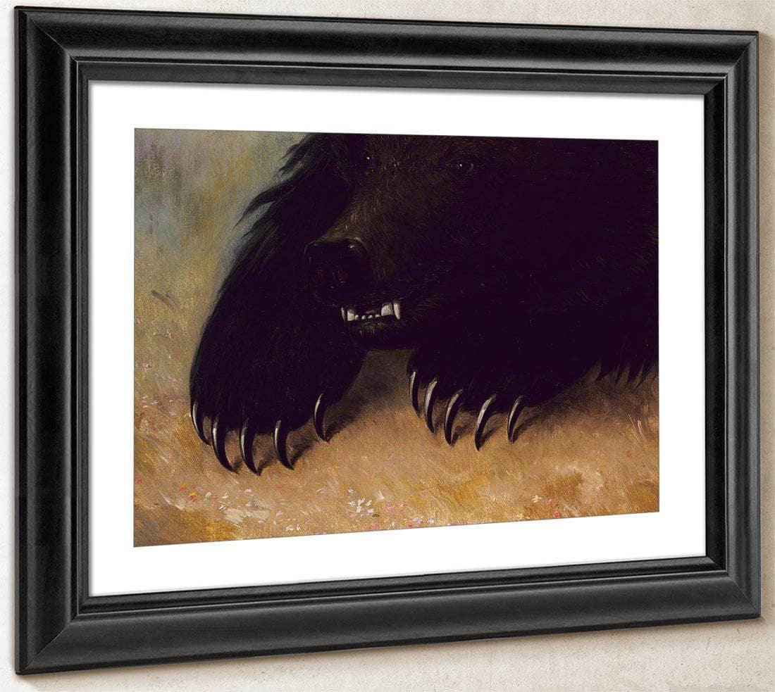 Weapons And Physiognomy Of The Grizzly Bear By George Catlin Fine Art Print