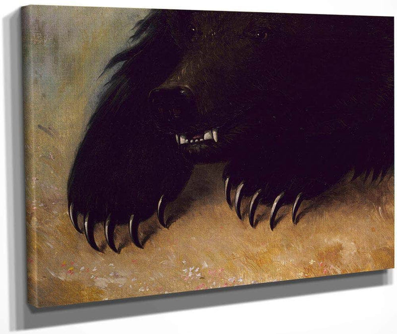 Weapons And Physiognomy Of The Grizzly Bear By George Catlin Fine Art Print
