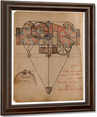 Weather Lodge 1919 By Charles Dellschau Fine Art Print