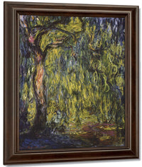 Weeping Willow 4 By Claude Monet Fine Art Print