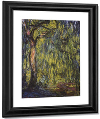 Weeping Willow 4 By Claude Monet Fine Art Print