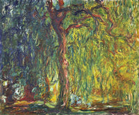 Weeping Willow Painting Claude Monet Canvas Art Fine Art Print