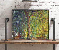 Weeping Willow Painting Claude Monet Canvas Art Fine Art Print