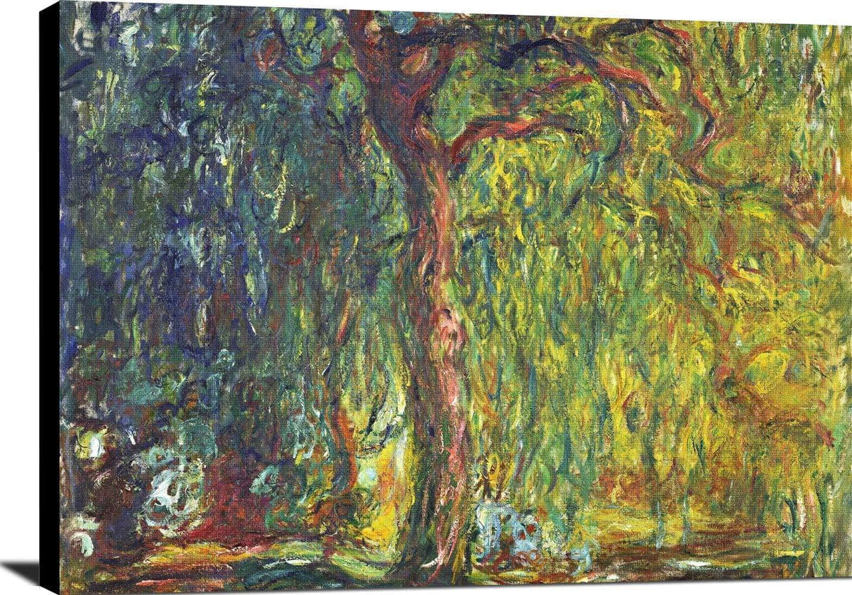 Weeping Willow Painting Claude Monet Canvas Art Fine Art Print