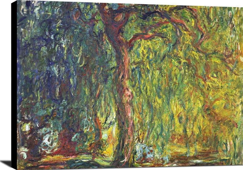 Weeping Willow Painting Claude Monet Canvas Art Fine Art Print