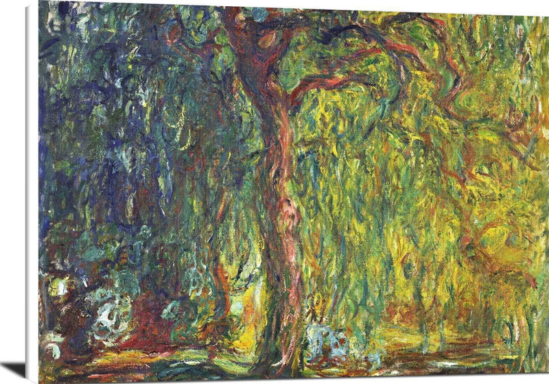Weeping Willow Painting Claude Monet Canvas Art Fine Art Print