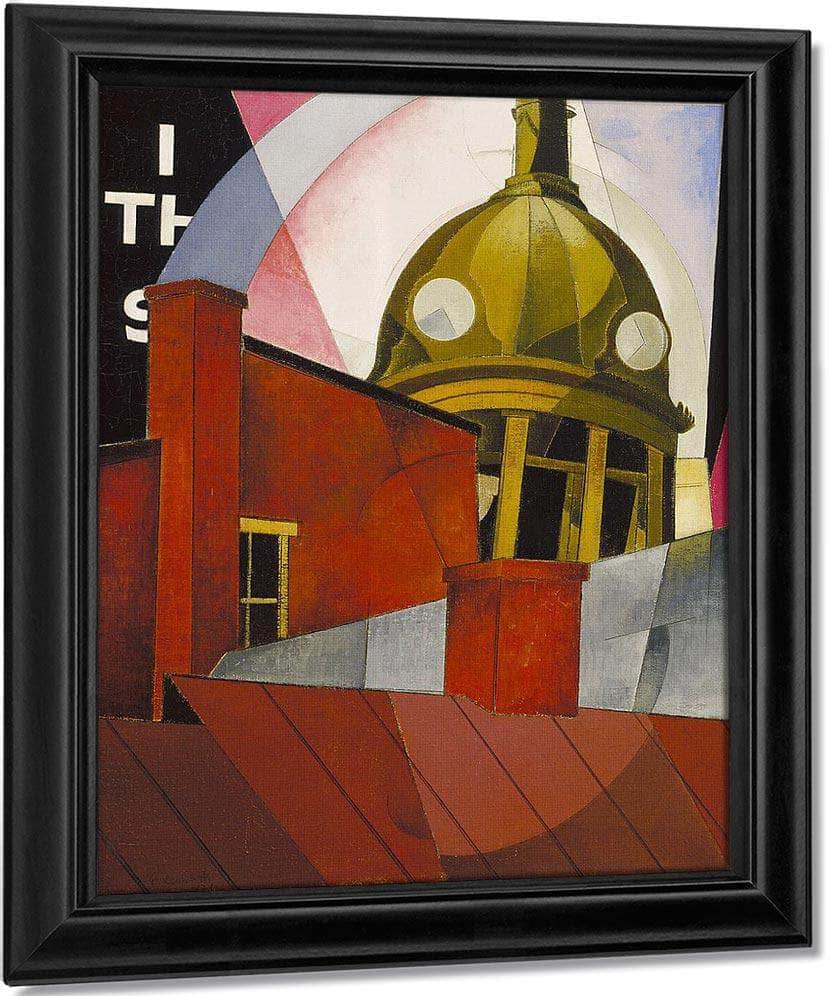 Welcome To Our City By Charles Demuth Fine Art Print