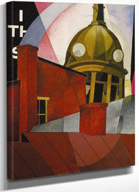 Welcome To Our City By Charles Demuth Fine Art Print