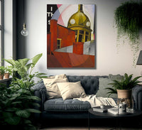 Welcome To Our City By Charles Demuth Fine Art Print