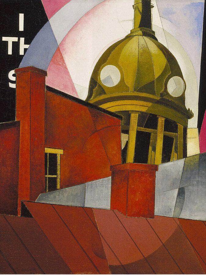 Welcome To Our City By Charles Demuth Fine Art Print
