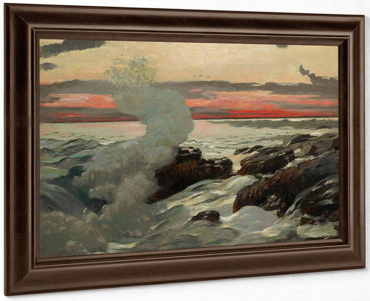 West By Point By Prouts By Neck By Winslow Homer Fine Art Print