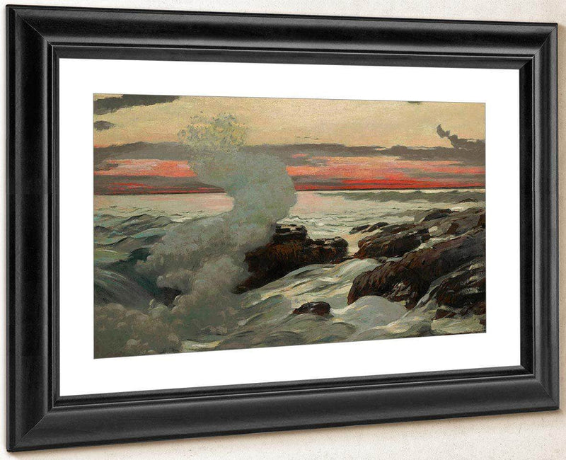 West By Point By Prouts By Neck By Winslow Homer Fine Art Print