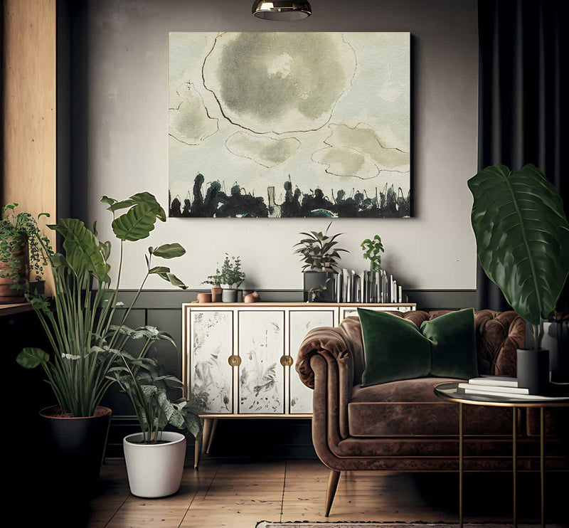 West From Bank By Arthur Dove Fine Art Print